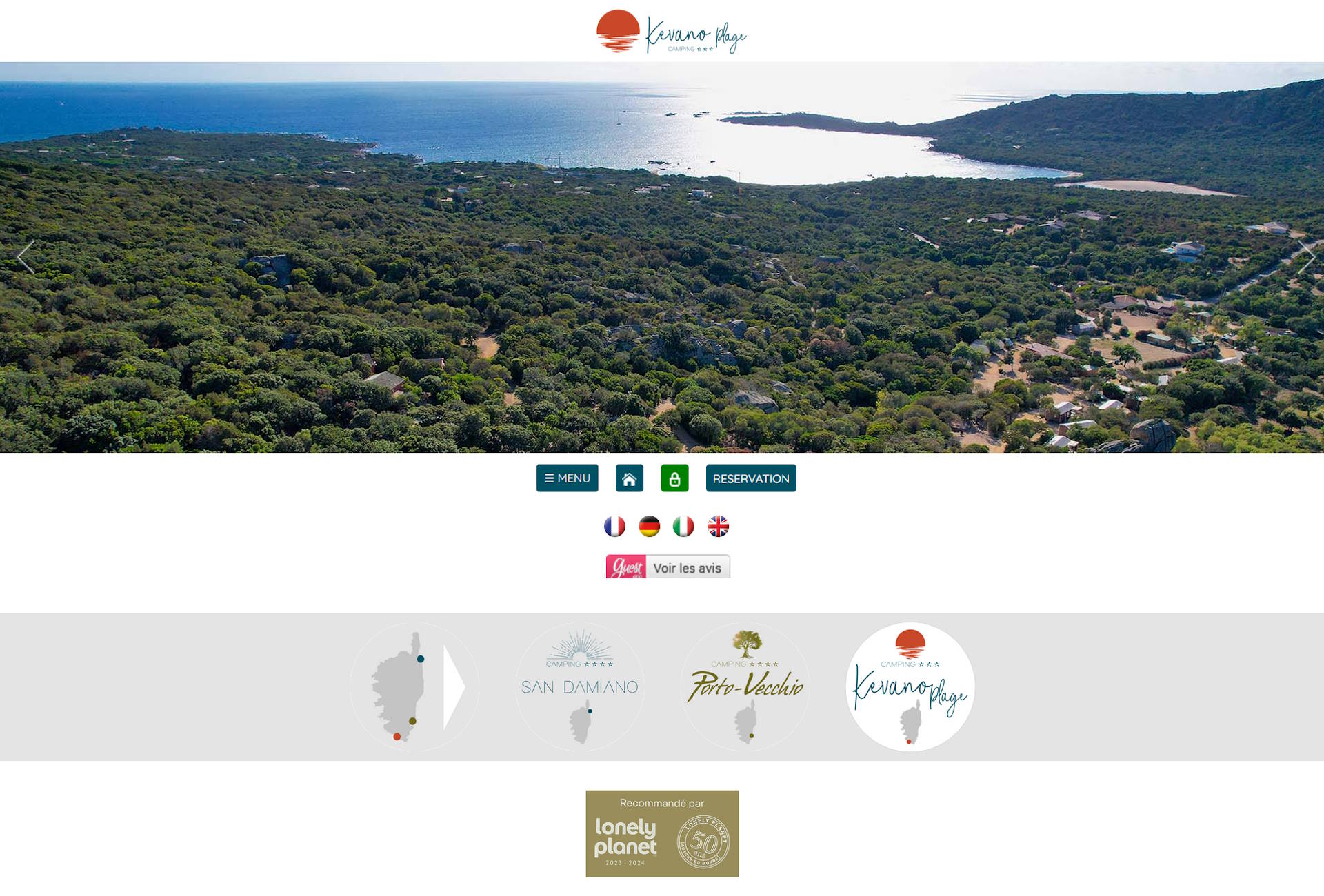 référencement camping en corse du sud