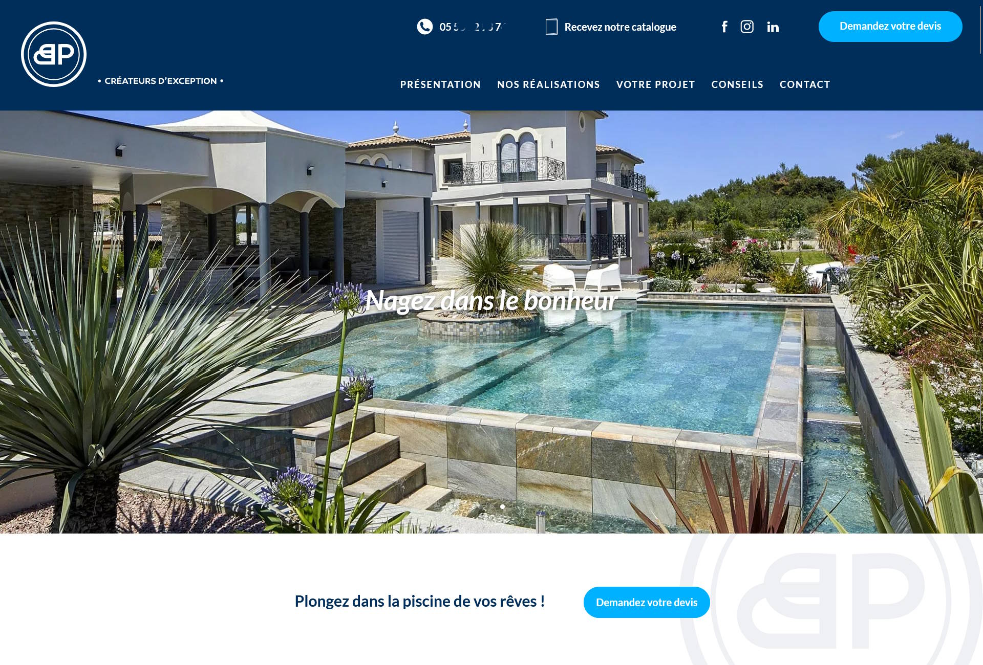 référencement en marque blanche pisciniste bordeaux